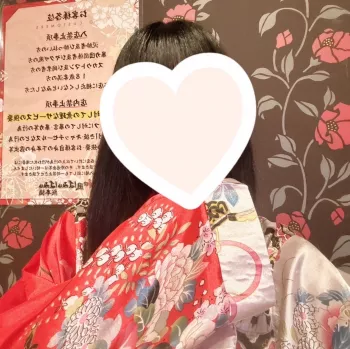 襦袢美女と濃密に♡写真